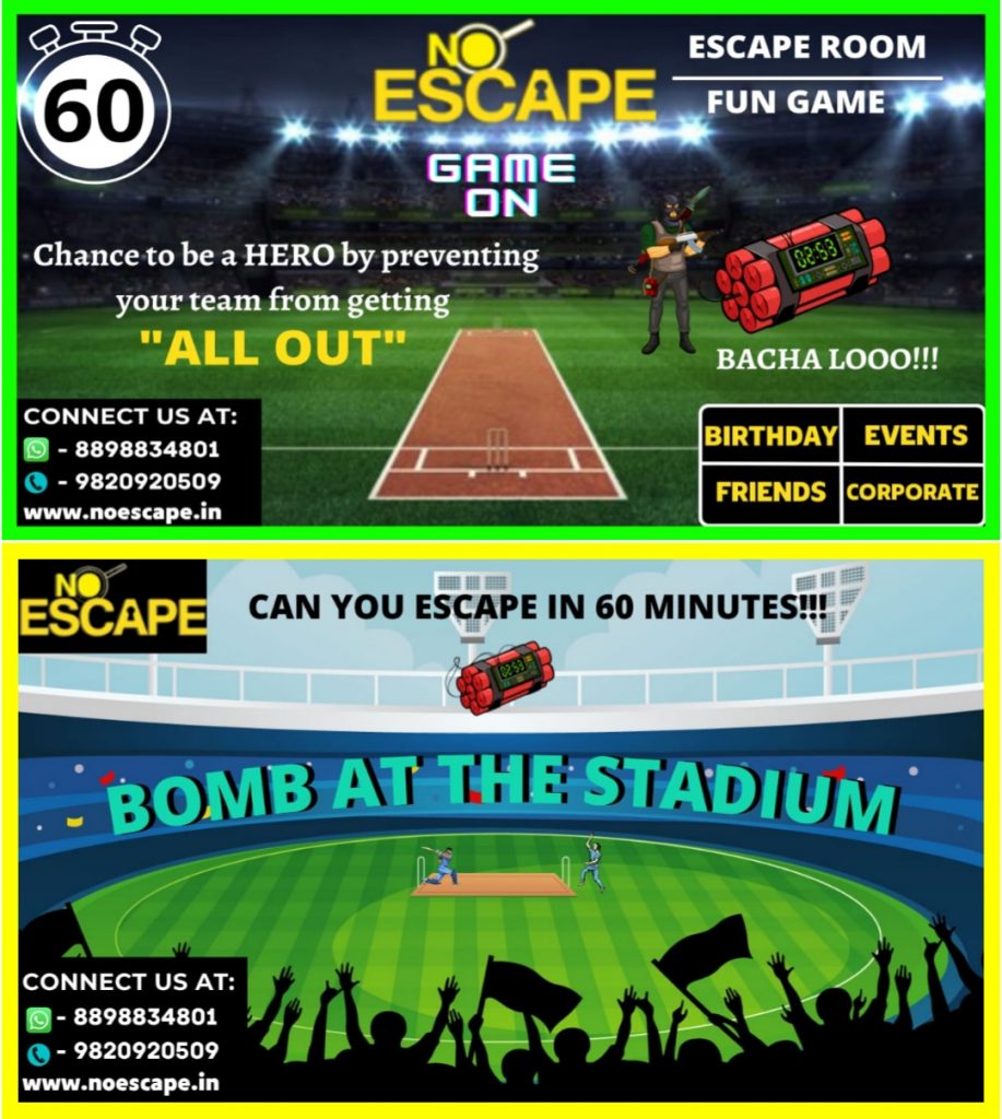 Escape Room - All Out - Bomb at the Stadium - Malad